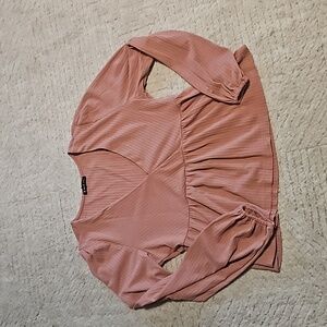 Women's peplum blouse